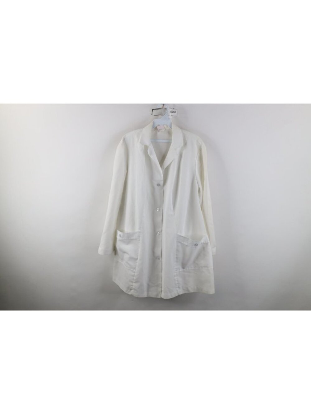 Vintage 90s Streetwear Womens 16 Workwear Scientist Doctor Lab Coat Jacket USA